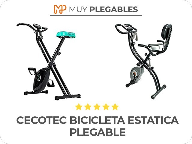 cecotec bicicleta estatica plegable