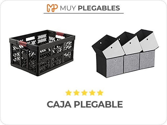 caja plegable