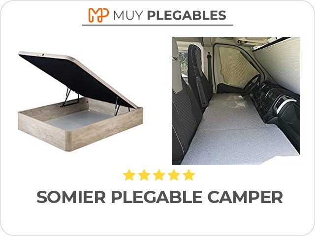 somier plegable camper