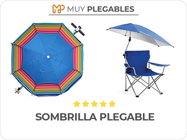 sombrilla plegable