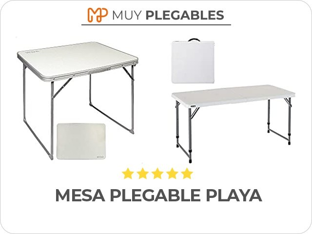 mesa plegable playa