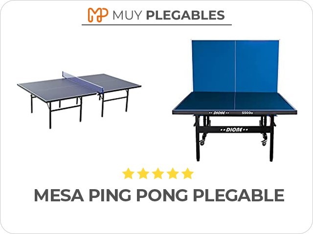 mesa ping pong plegable