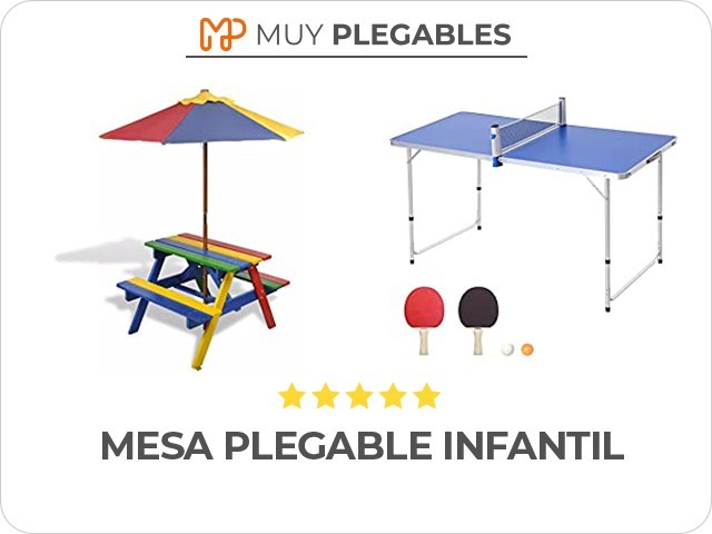 mesa plegable infantil