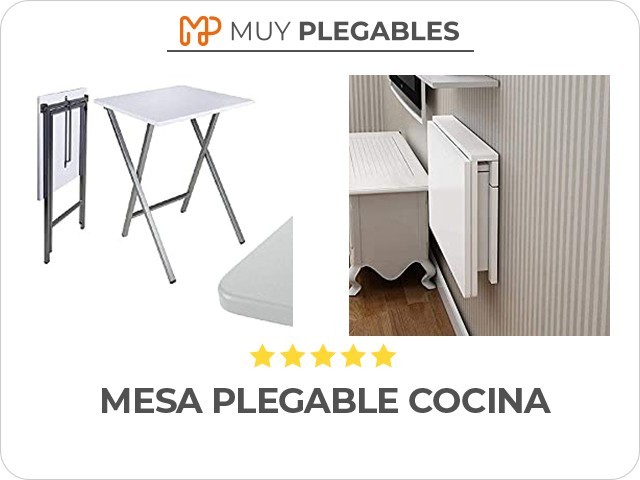 mesa plegable cocina