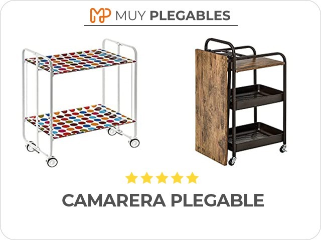 camarera plegable