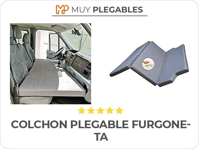 colchon plegable furgoneta