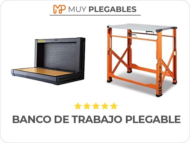 banco de trabajo plegable