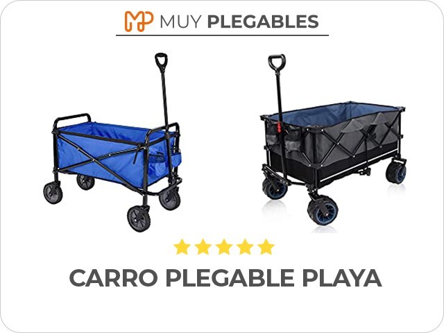 carro plegable playa