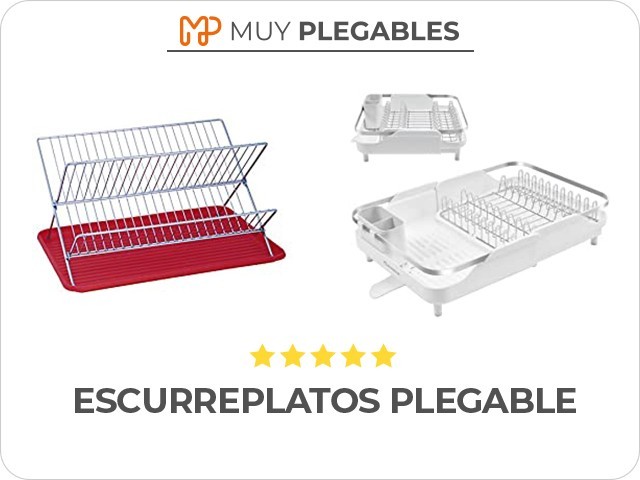 escurreplatos plegable