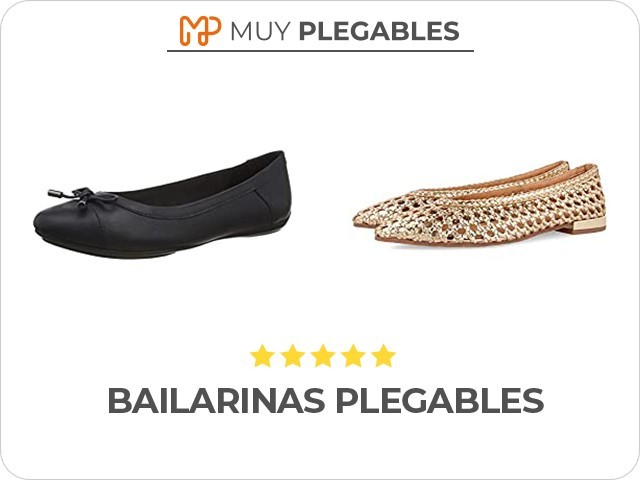 bailarinas plegables