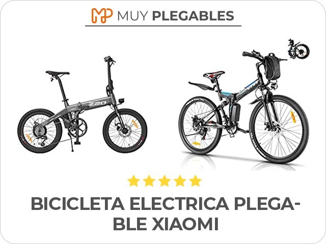 bicicleta electrica plegable xiaomi