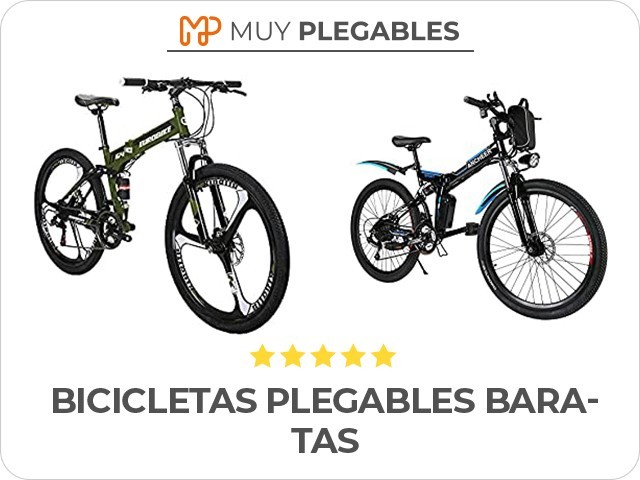 bicicletas plegables baratas