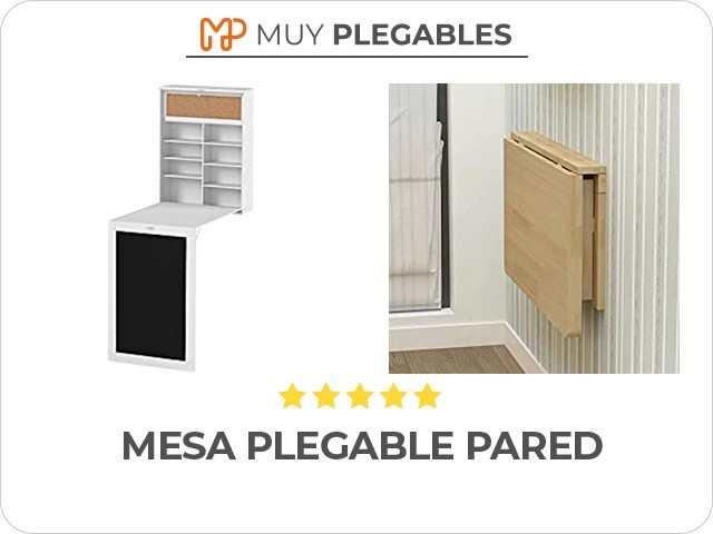 mesa plegable pared