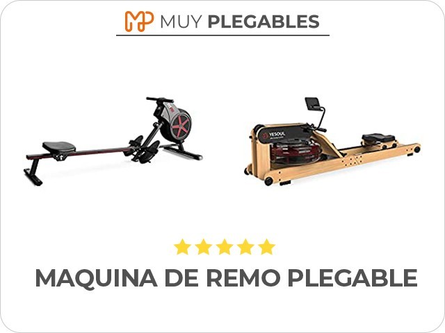 maquina de remo plegable