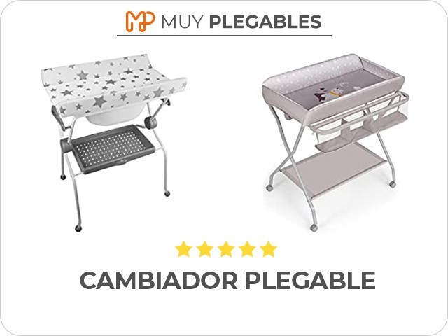 cambiador plegable