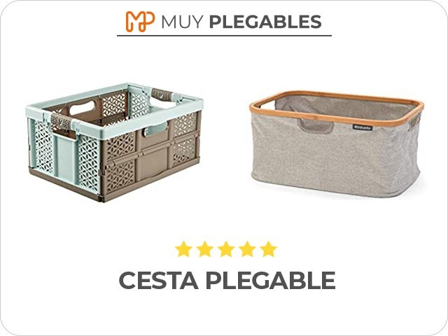 cesta plegable