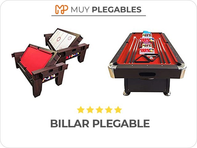 billar plegable