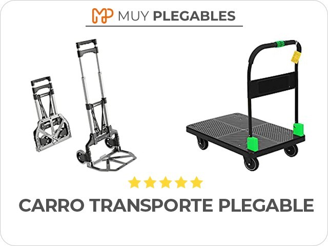 carro transporte plegable