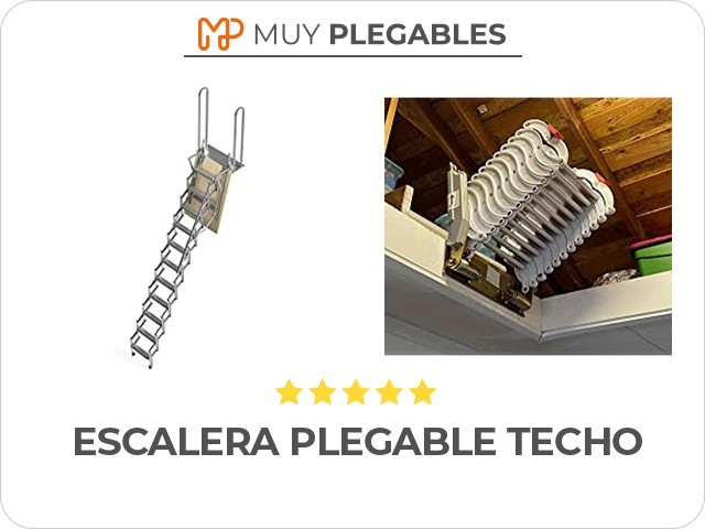 escalera plegable techo