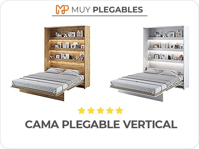 cama plegable vertical