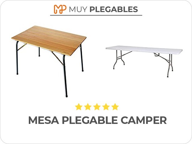 mesa plegable camper