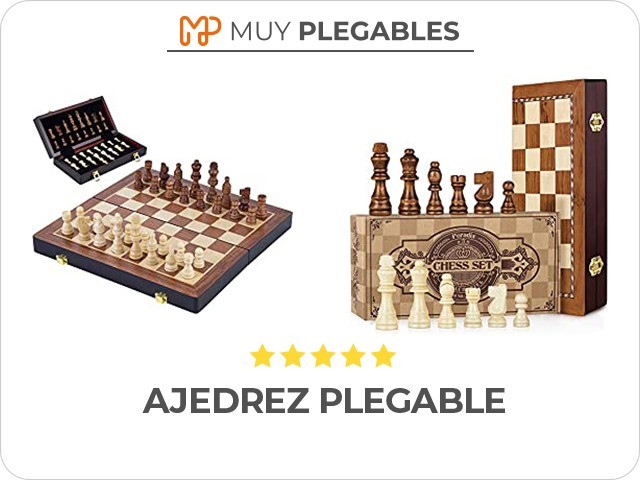 ajedrez plegable