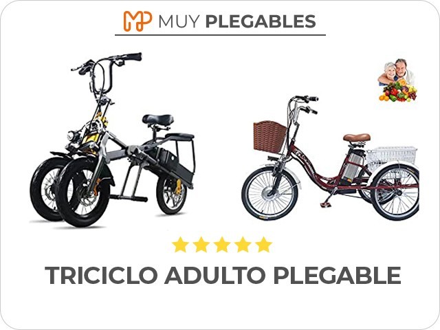 triciclo adulto plegable