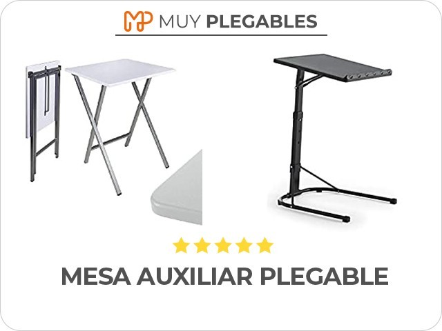 mesa auxiliar plegable