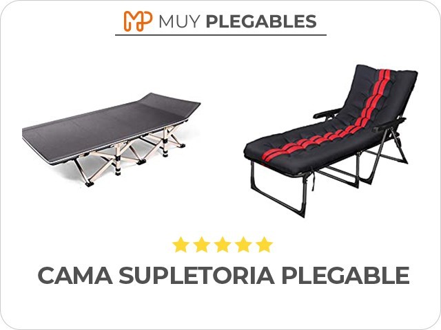 cama supletoria plegable