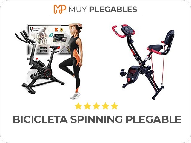 bicicleta spinning plegable