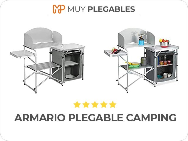 armario plegable camping