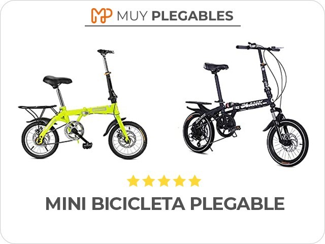 mini bicicleta plegable