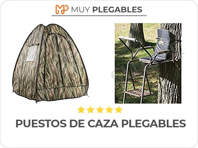 puestos de caza plegables