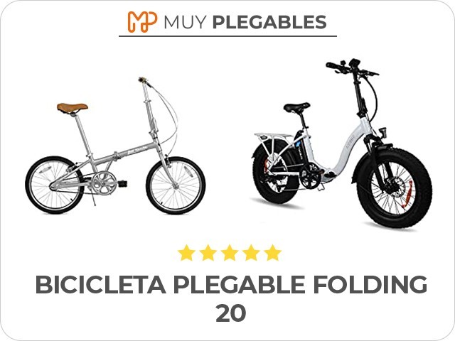 bicicleta plegable folding 20