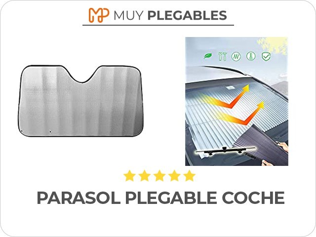 parasol plegable coche