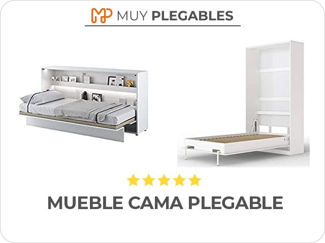 mueble cama plegable