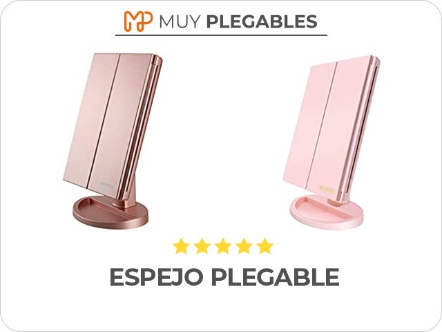 espejo plegable