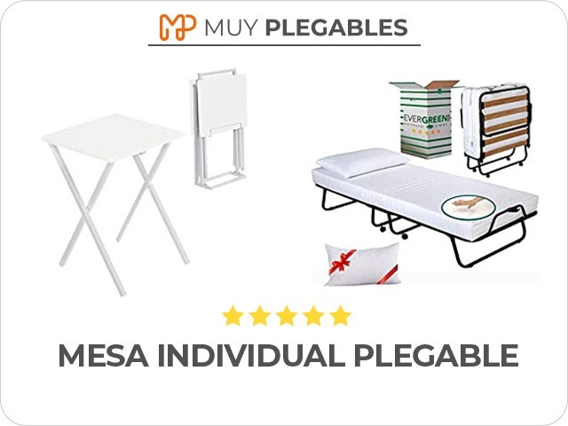 mesa individual plegable