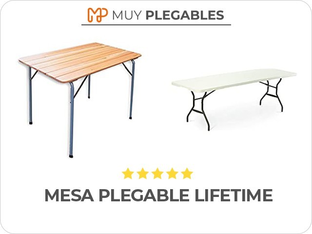 mesa plegable lifetime