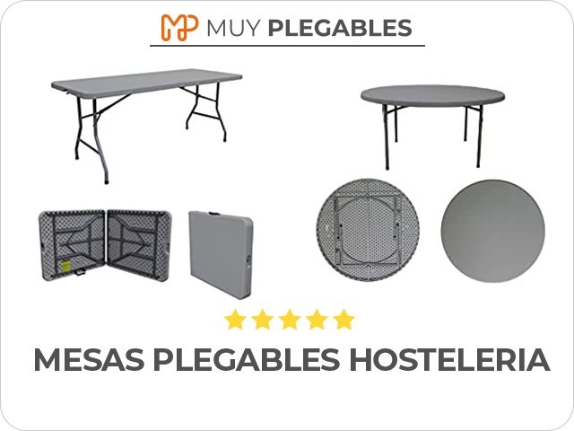 mesas plegables hosteleria