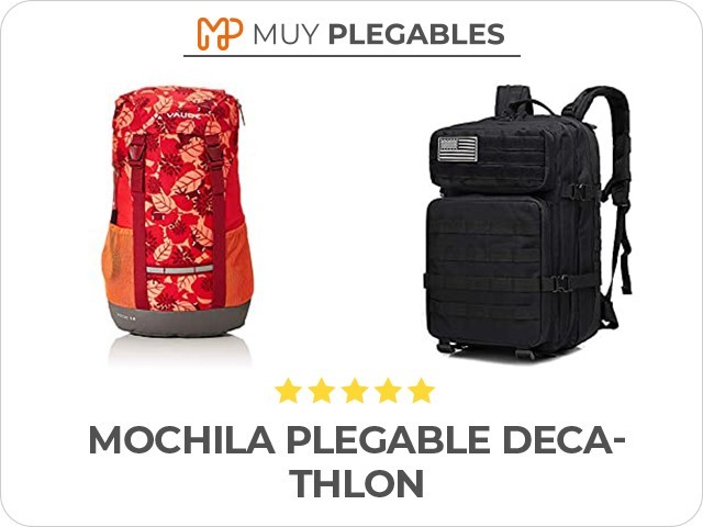 mochila plegable decathlon