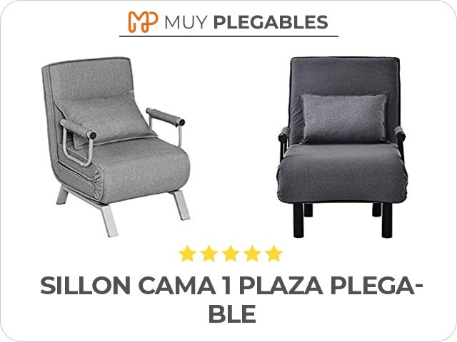 sillon cama 1 plaza plegable