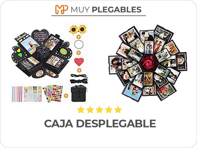 caja desplegable