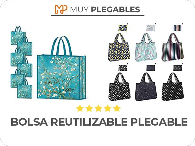 bolsa reutilizable plegable