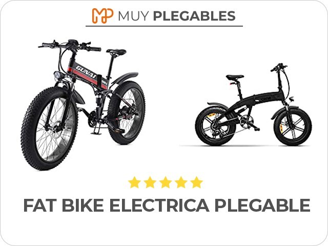 fat bike electrica plegable