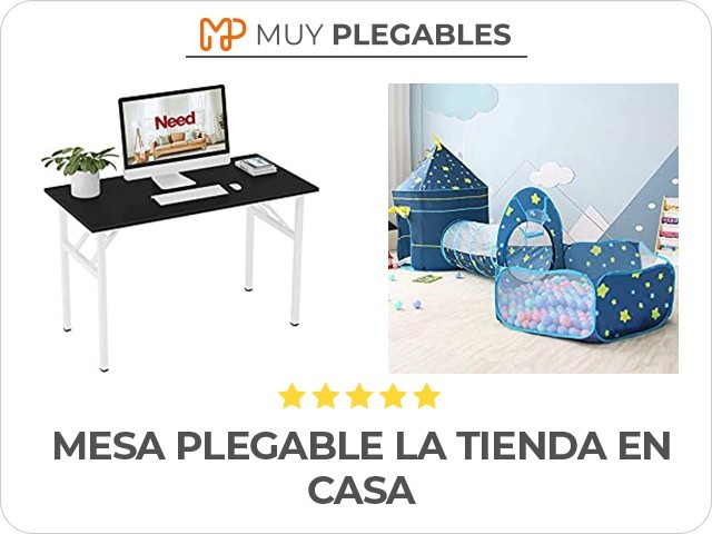 mesa plegable la tienda en casa