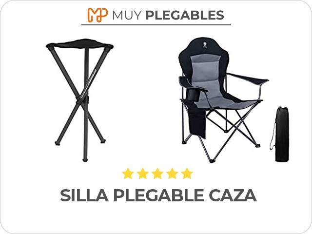 silla plegable caza