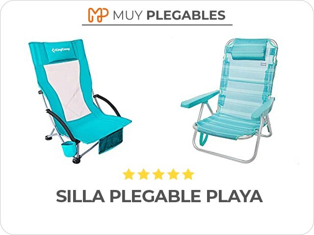 silla plegable playa