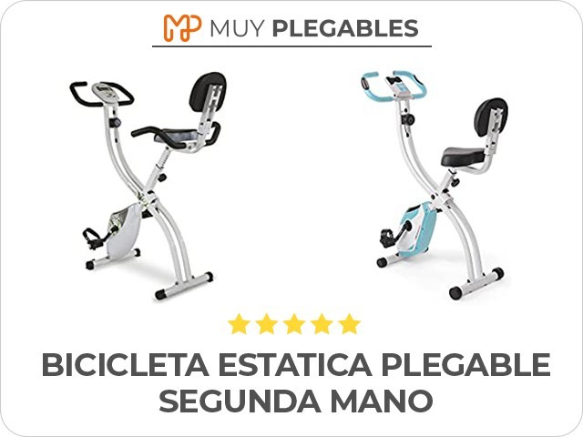 bicicleta estatica plegable segunda mano