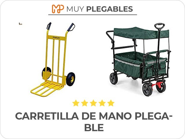 carretilla de mano plegable